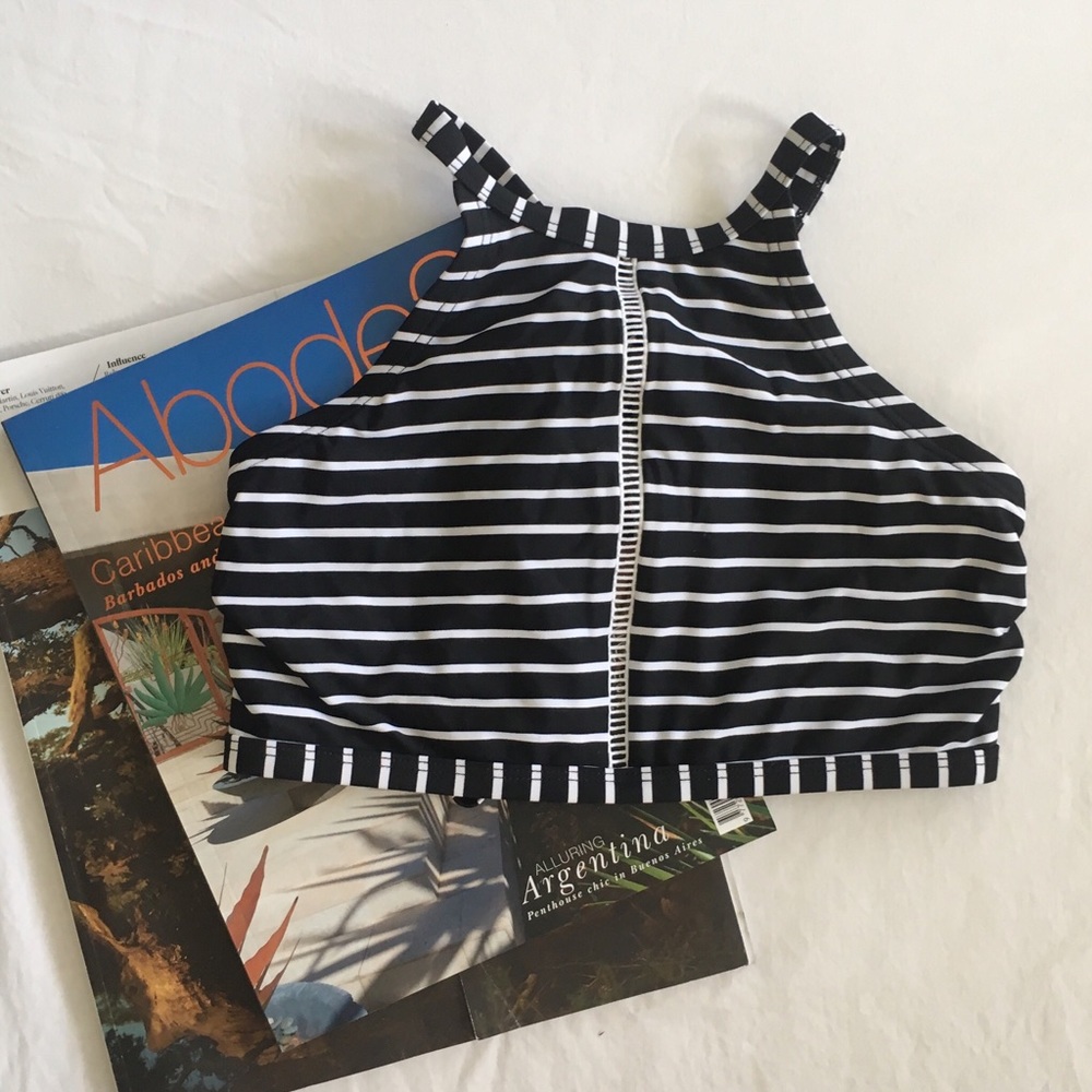 Striped bikini top!